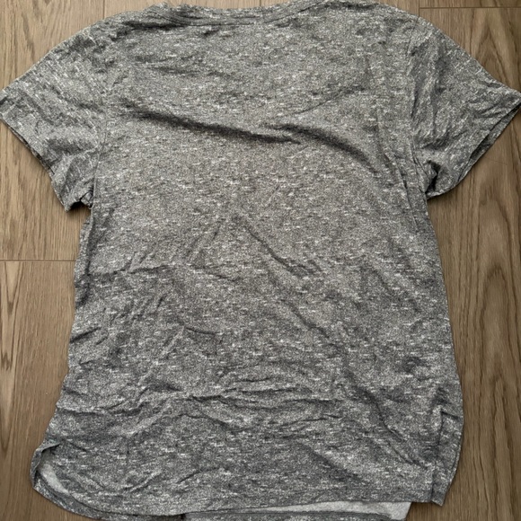 Jane and Bleecker Heathered Gray Short Sleeve Tee - Picture 2 of 3